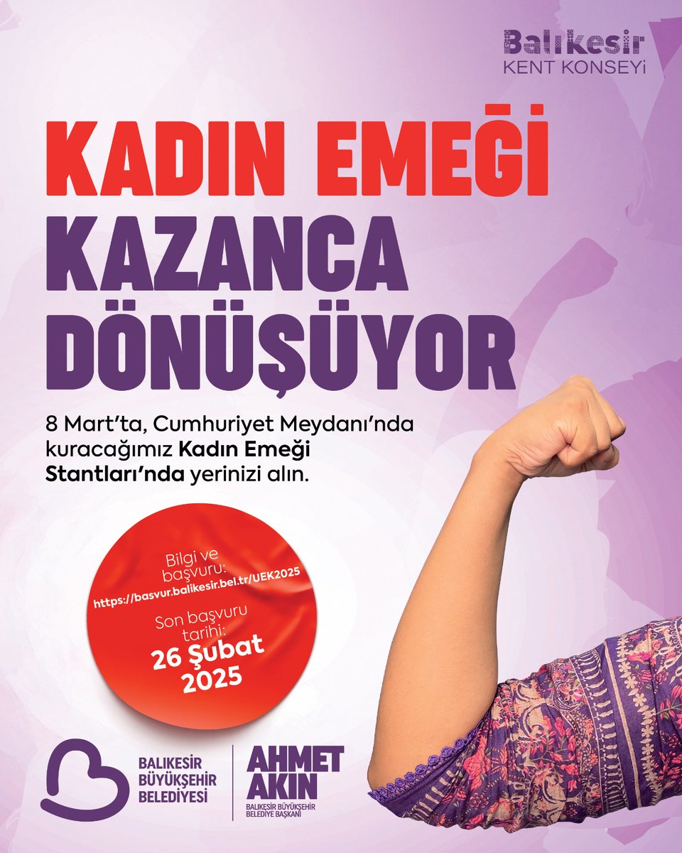 Balıkesirli Kadınların Emeği Ekonomiye Kazandırılıyor