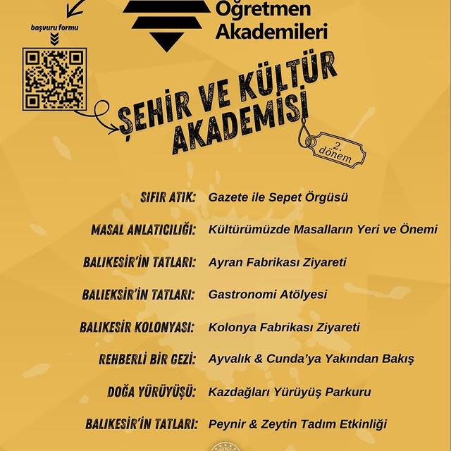 Balıkesir Öğretmen Akademileri İkinci Döneme Başlıyor