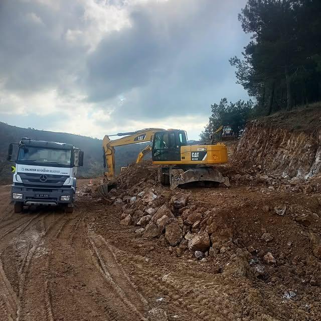 Balya'da Yol Sorunu Çözülüyor: Uzun Süredir Beklenen Çalışmalar Başladı