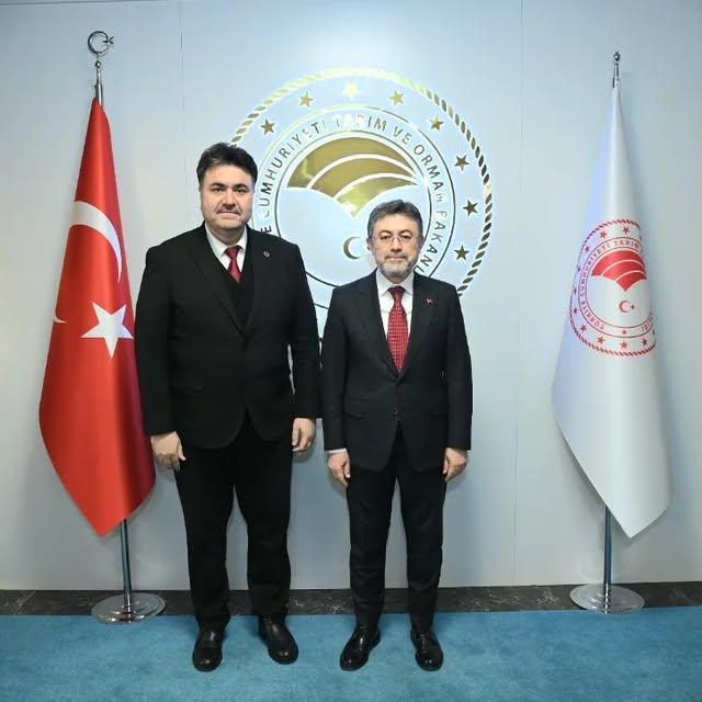 Havran Belediye Başkanı Emin Ersoy'dan Bakan Yumaklı'ya Ziyaret