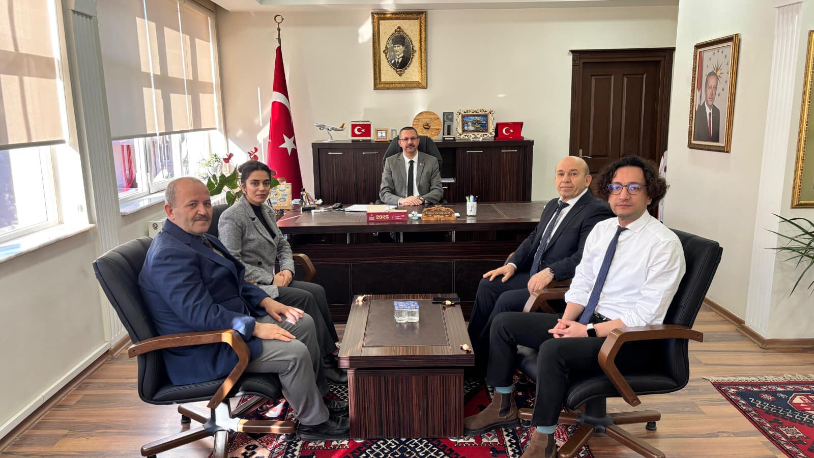 Vergi Haftası Kutlamaları Kapsamında Kaymakamlık Ziyareti Gerçekleşti