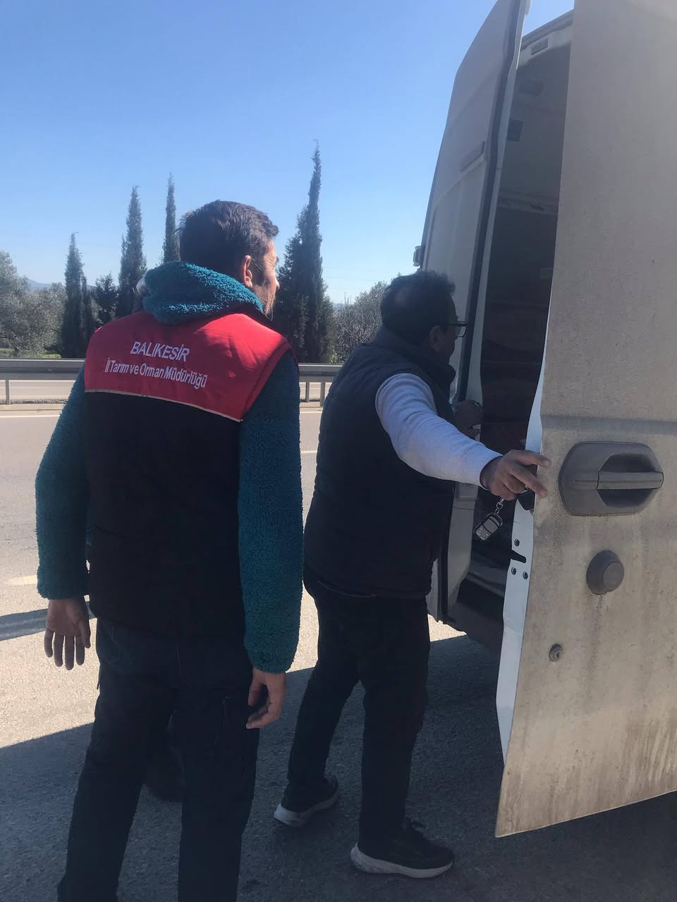 Gömeç'te Hayvansal Ürünler İçin Yol Kontrolü Gerçekleştirildi