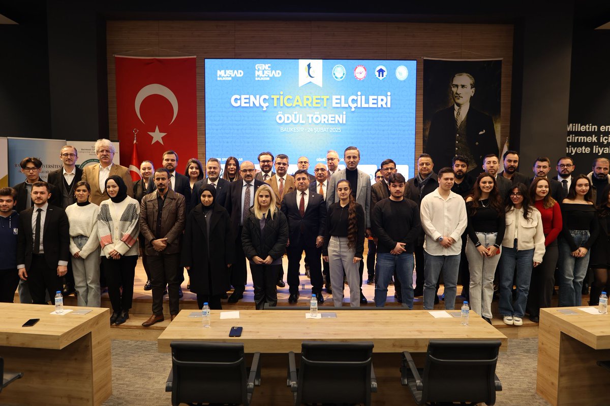 Genç MÜSİAD Ticaret Elçileri Ödül Programı'na Katılım Sağlandı
