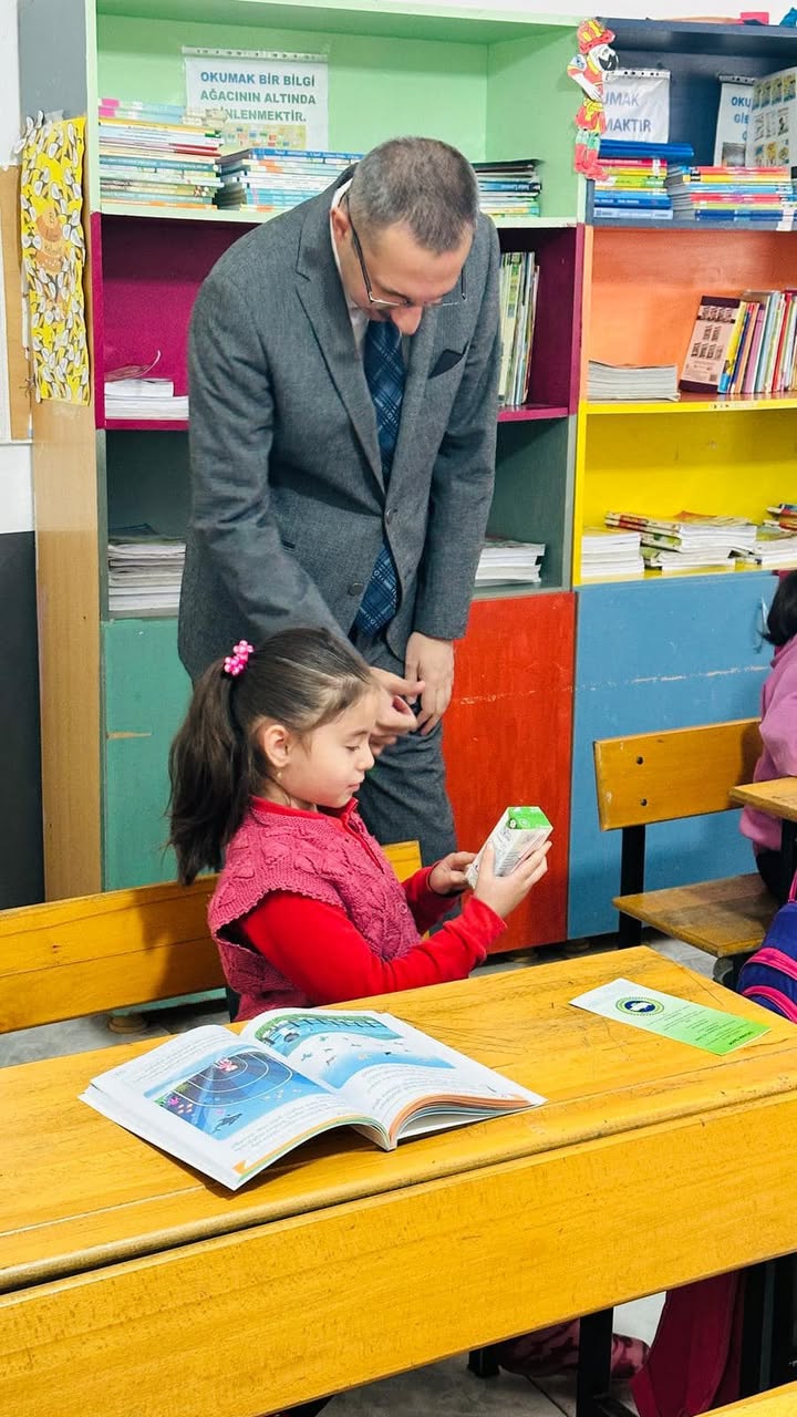 Havran'da Öğrencilere Organik Tarım Eğitimi