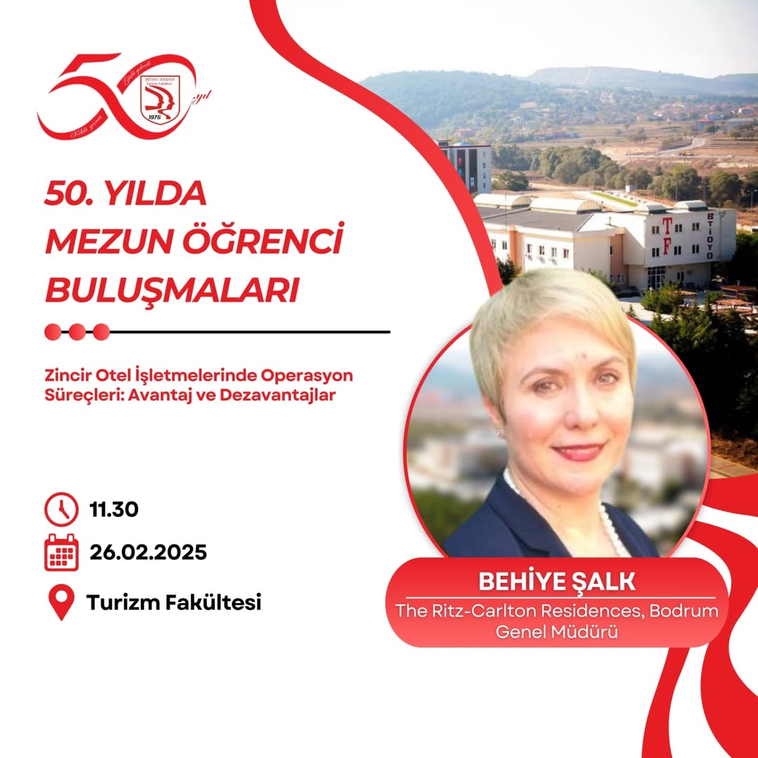 Balıkesir Üniversitesi'nde 50. Yıl Mezun Buluşması Etkinliği