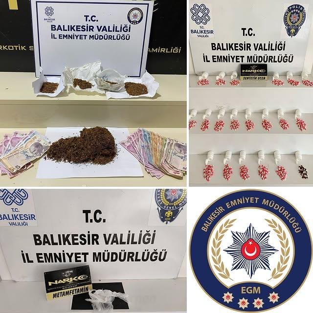 Balıkesir'de Uyuşturucu Operasyonu: Altı Kişi Tutuklandı
