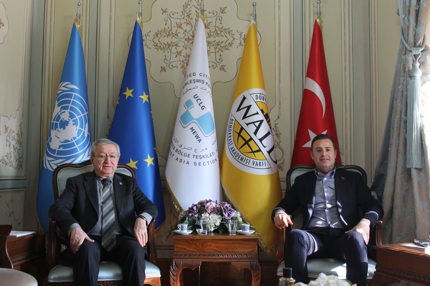 Balıkesir Belediye Başkanı Ahmet Akın'dan UCLG MEWA Ziyareti