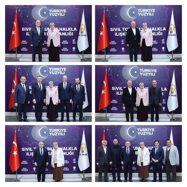 Kıymetli Ziyaret: AK Parti Genel Merkezi'nde Hayırlı Olsun Temennileri
