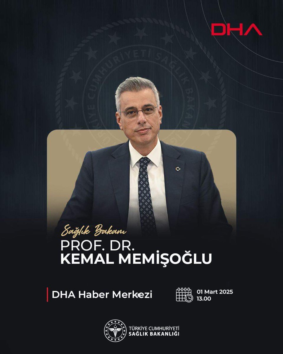 Sağlık Bakanı Prof. Dr. Kemal Memişoğlu'nun Açıklamaları