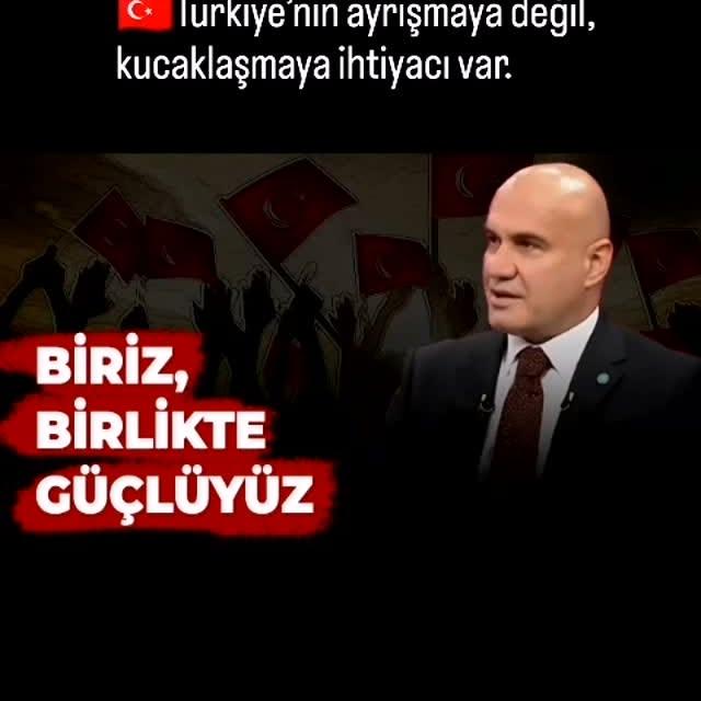 Türkiye'nin Birliğe İhtiyacı Var: Turhan Çömez'in Çağrısı