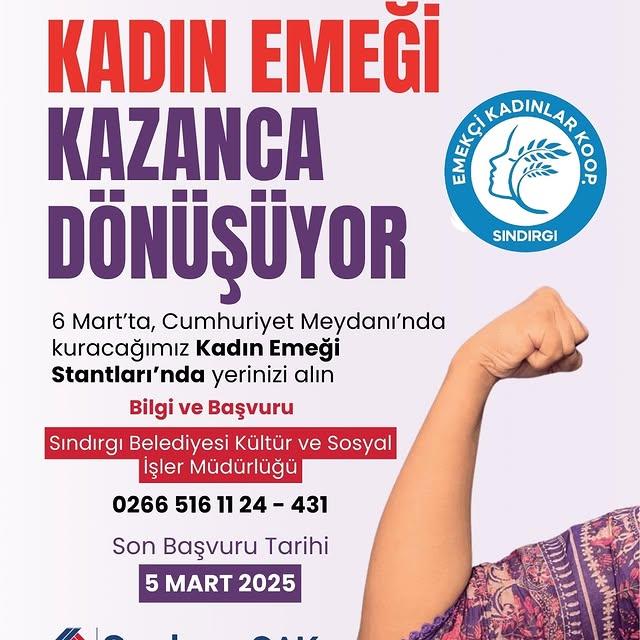 Kadınların Emeği Sındırgı'da Gelire Dönüşüyor