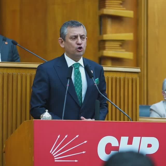CHP Lideri Özgür Özel, Haftalık TBMM Grup Toplantısında Konuşma Yapacak