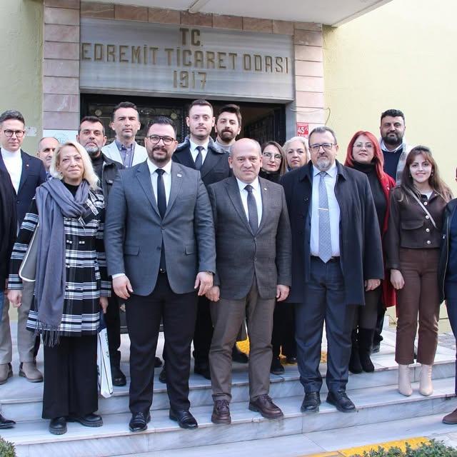 Edremit Ticaret Odası, Anahtar Parti Yönetimini Ağırladı