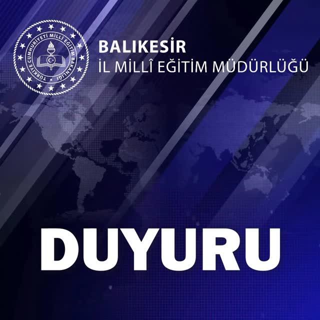Balıkesir'de Eğitim Kurumlarında Yeniden Yönetici Görevlendirme Süreci Başladı