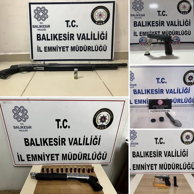 Balıkesir'de Yürütülen Güvenlik Operasyonları Sonuçlandı