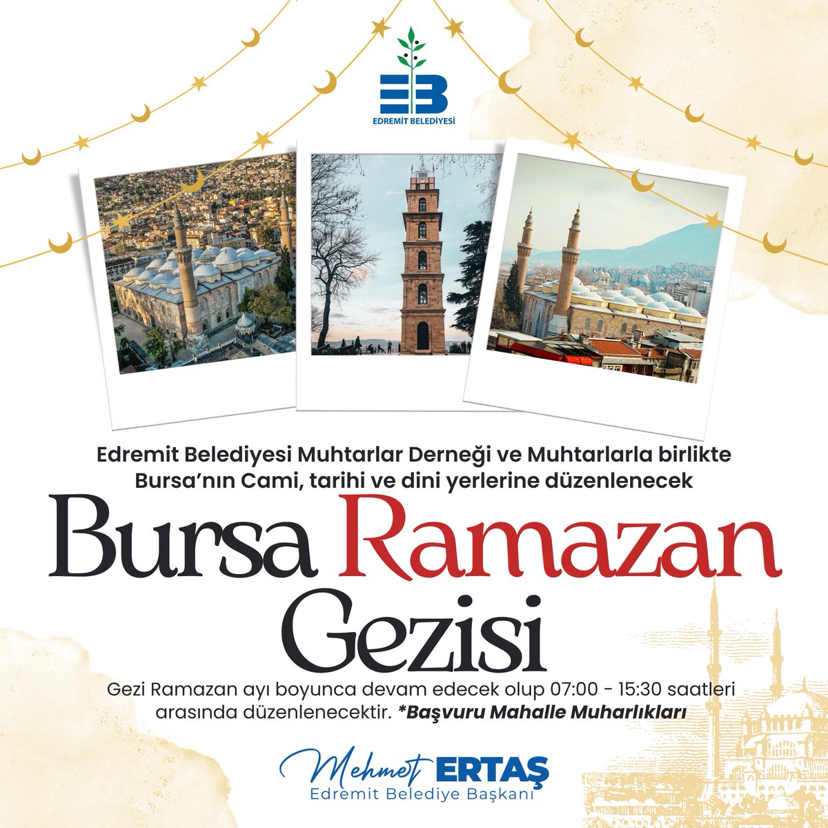 Bursa'da Tarihi ve Kültürel Yolculuk: Ramazan Gezileri Başlıyor