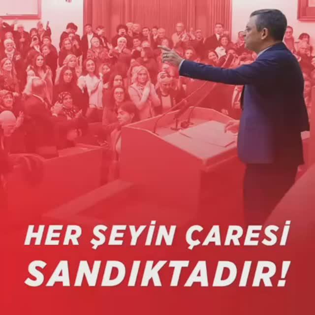 CHP Genel Başkanı Özel: 