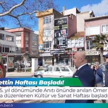 Gönen'de Ömer Seyfettin'in 105. Vefat Yıldönümü Anıldı