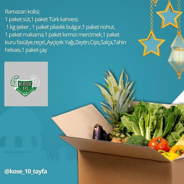 Gönen'de İhtiyaç Sahipleri için Geleneksel Ramazan Kolisi Organizasyonu