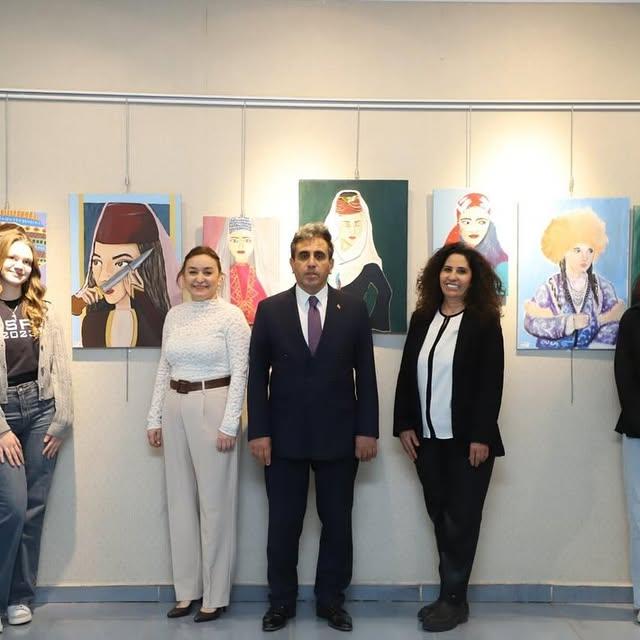 Gönen'de Ömer Seyfettin'in Anısına Resim Sergisi Açıldı