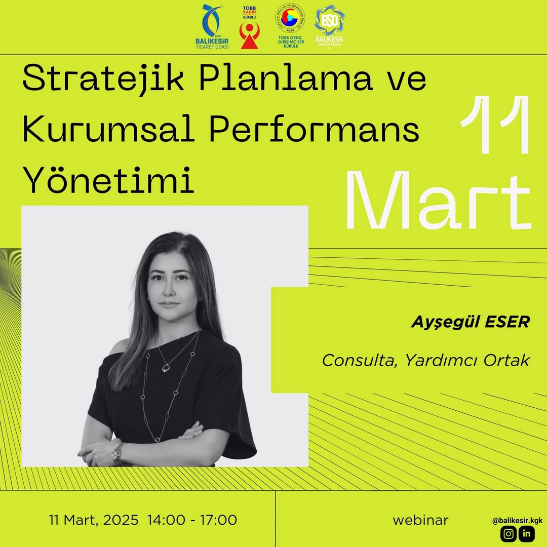 Balıkesir'de Kadın ve Genç Girişimcilere Özel Webinar Etkinliği