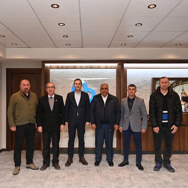 CHP Havran İlçe Başkanı Bedri Şahin Balıkesir Büyükşehir Belediyesi'ni Ziyaret Etti