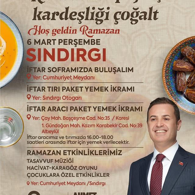 Balıkesir Büyükşehir Belediyesi'nden Ramazan Etkinlikleri