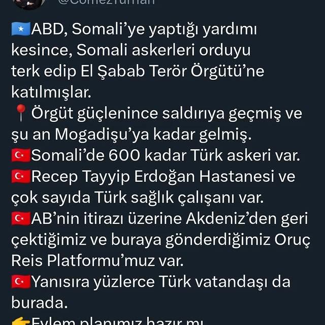 Somali'deki Gelişmeler ve Türkiye'nin Stratejisi