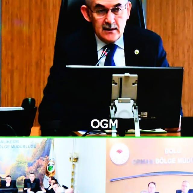 Balıkesir Orman Bölge Müdürlüğü'nde ORBİS Denetim Modülü Toplantısı
