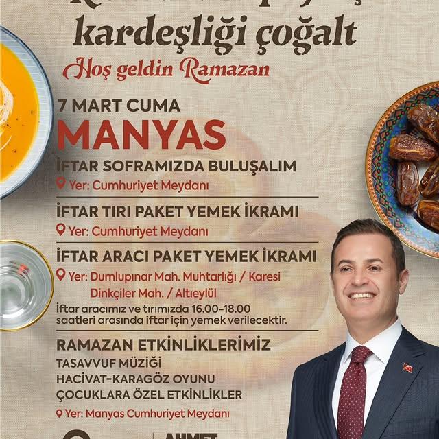 Balıkesir Büyükşehir Belediyesi'nden Ramazan Etkinlikleri