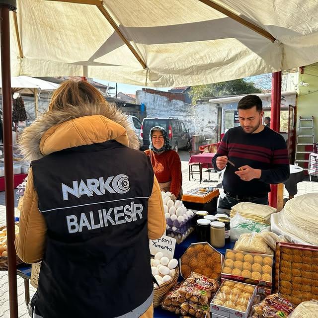 Balıkesir Emniyet Müdürlüğü'nden Narkotik Suçlarla Mücadele Faaliyeti