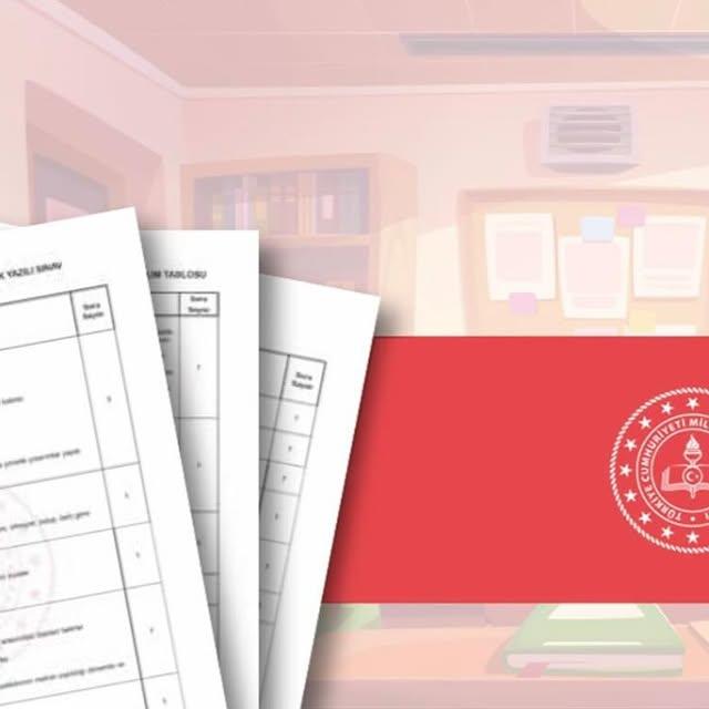 Ülke Geneli Ortak Sınavlara Yönelik Konu Soru Dağılım Tabloları Yayımlandı