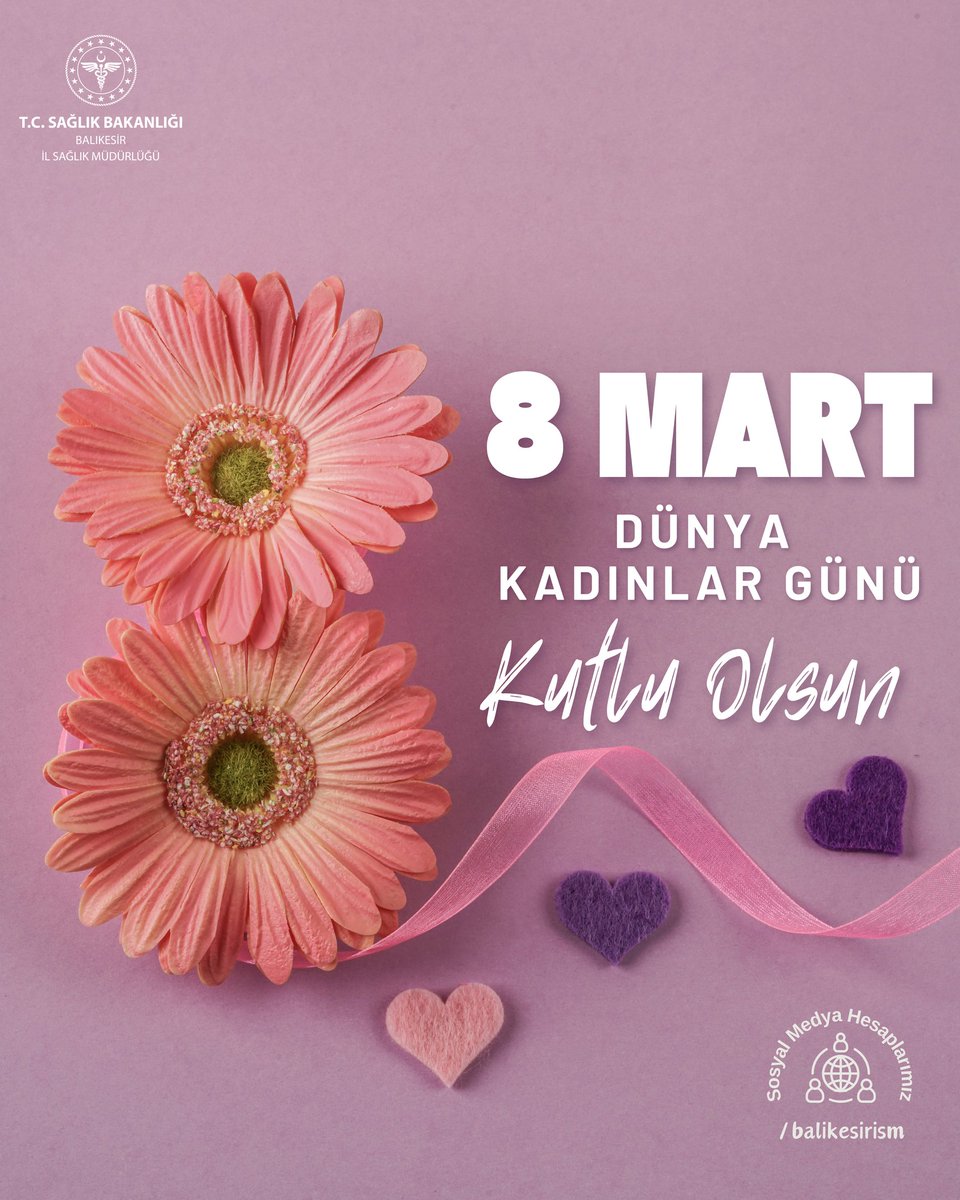 Balıkesir İl Sağlık Müdürlüğü'nden Kadın Sağlığına Dikkat Çeken Etkinlikler