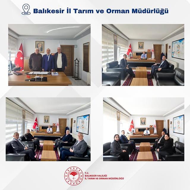 Balıkesir'de Tarım Sektörü Temsilcileri Bir Araya Geldi