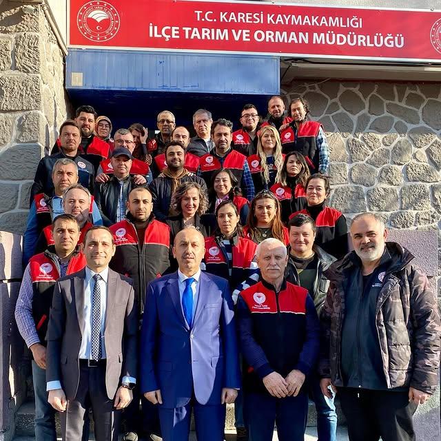 Balıkesir İl Tarım ve Orman Müdürü Hüseyin Düzgün, Karesi İlçe Müdürlüğünü Ziyaret Etti