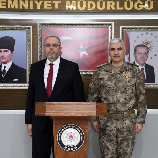 Balıkesir Emniyet Müdürlüğü'ne Milli Savunma Üniversitesi Heyeti Ziyaretinde Bulundu