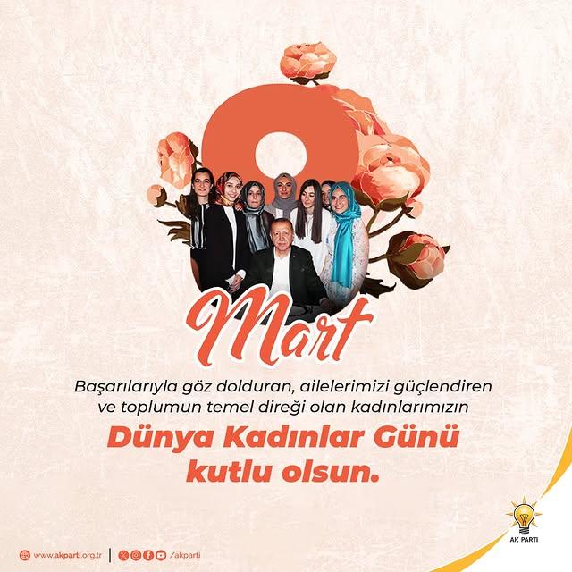 Ak Parti Balıkesir Milletvekili İsmail Ok'dan 8 Mart Dünya Kadınlar Günü Mesajı