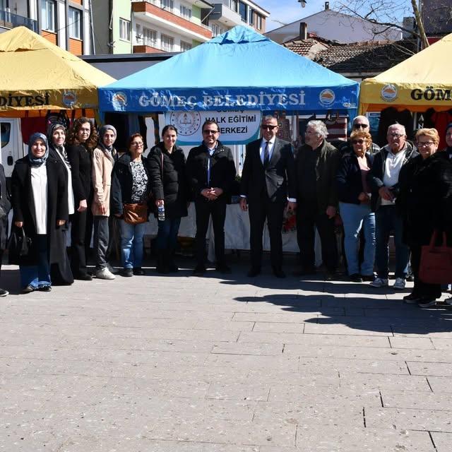 Gömeç'te Halk Eğitimi Merkezi'nin Ürün Sergisi