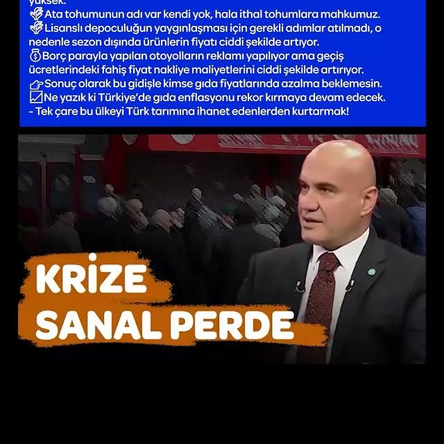 İktidarın Tarım Politikaları ve Gıda Enflasyonu