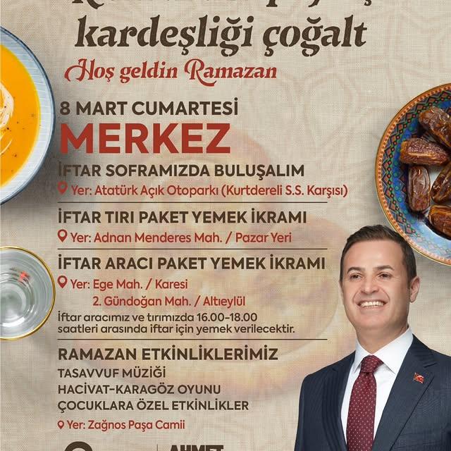 Balıkesir Büyükşehir Belediyesi'nden Ramazan Etkinlikleri