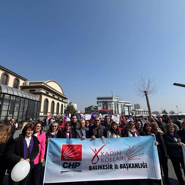 CHP Balıkesir İl Başkanlığı'ndan 8 Mart Mesajı