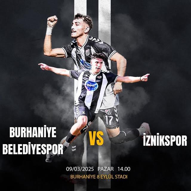 Burhaniye Belediyespor ile İznikspor Karşılaşacak