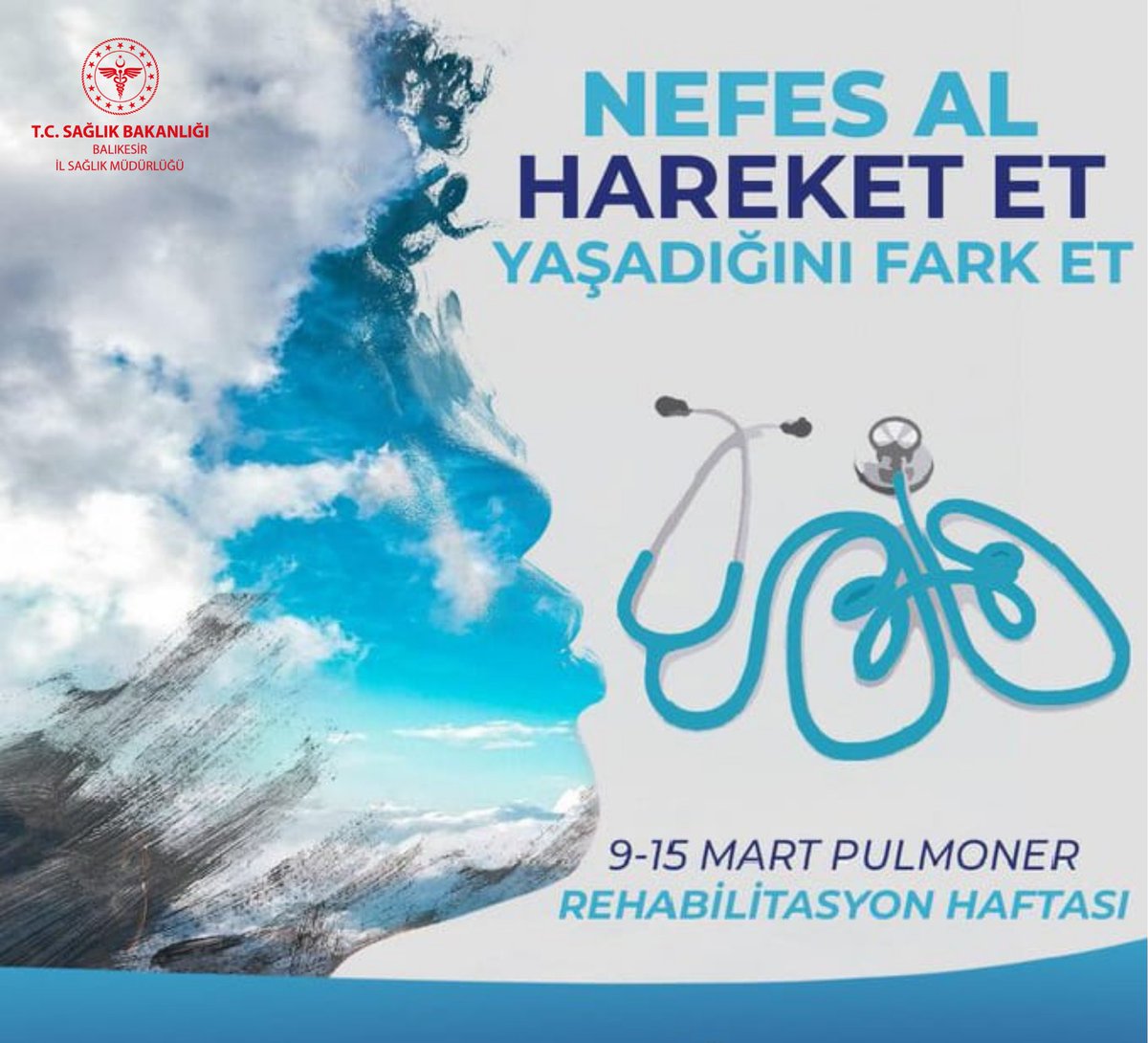 Balıkesir İl Sağlık Müdürlüğü'nden Pulmoner Rehabilitasyon Haftası Basın Duyurusu