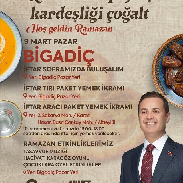 Balıkesir Büyükşehir Belediyesi'nden Ramazan Etkinlikleri