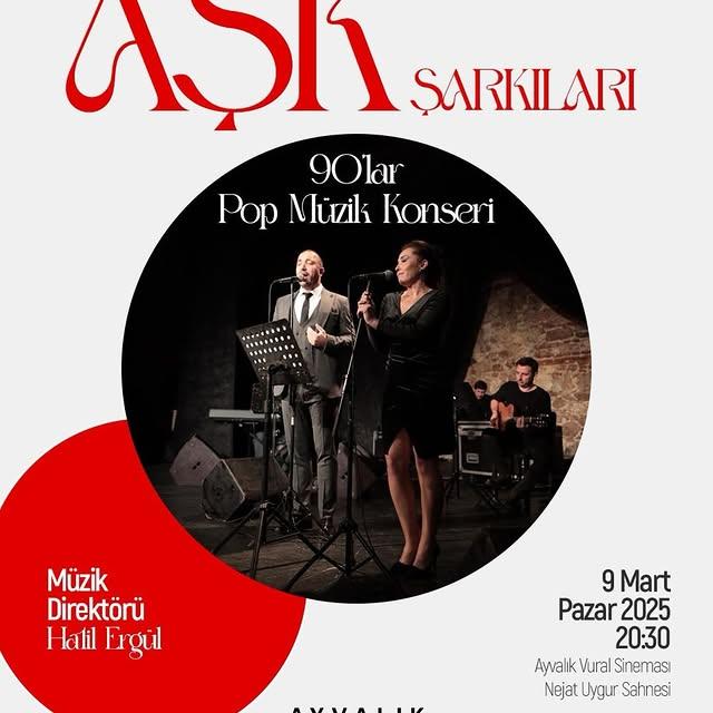 Ayvalık Belediyesi'nden Özel Konser: 90'lar Pop Müziği Yeniden Canlanıyor