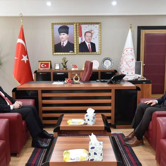 Balıkesir'de Eğitim İşbirliği: Burhaniye Kaymakamı'ndan İl Milli Eğitim Müdürlüğü'ne Ziyaret