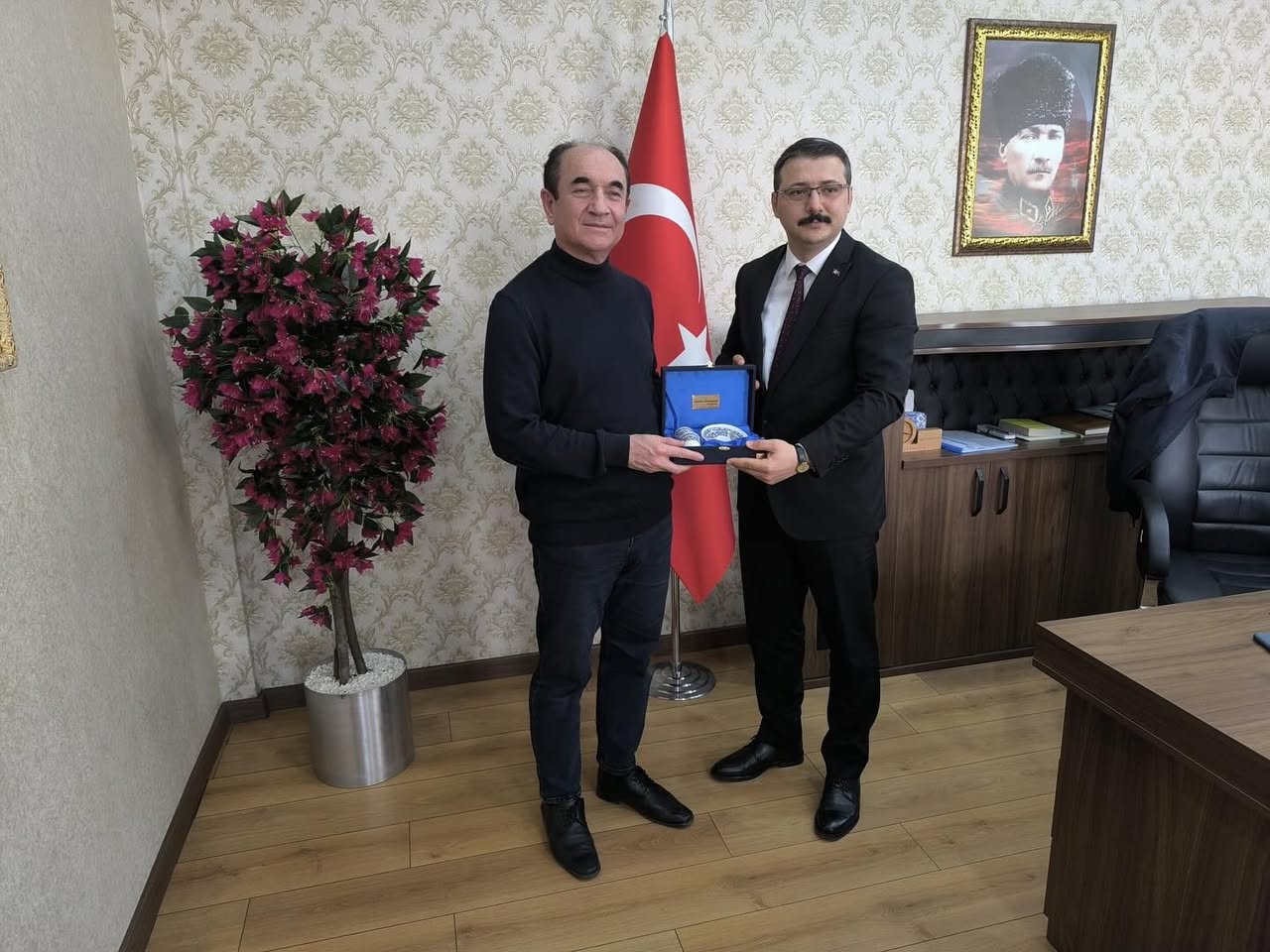Lalapaşa Kaymakamı'ndan Gönen Kaymakamlığına Ziyaret