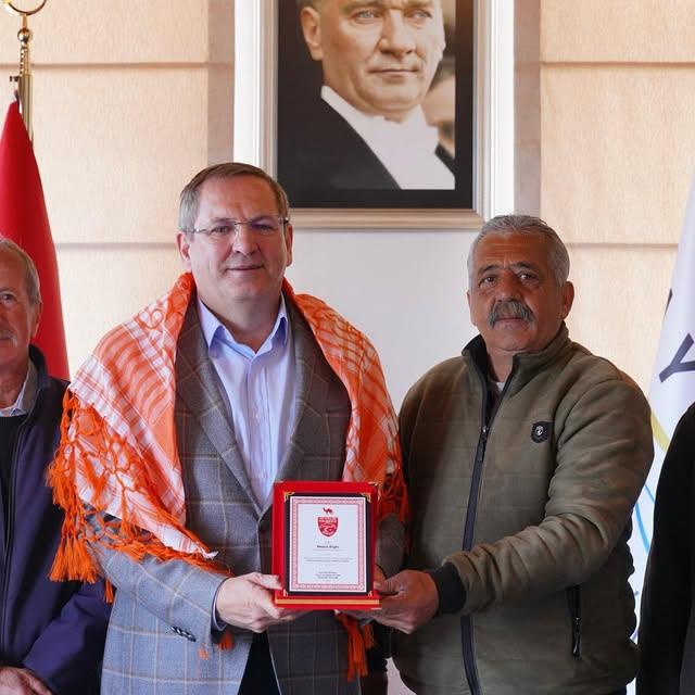 Ayvalık Belediye Başkanı Mesut Ergin'in Ziyareti