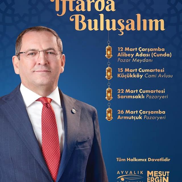 Ayvalık Belediyesi'nden Geleneksel İftar Sofraları