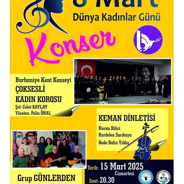 Burhaniye Kent Konseyi Çok Sesli Kadın Korosu Konseri